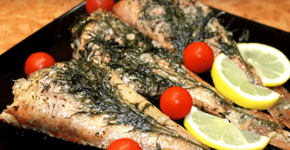 Морской окунь в аэрогриле: вкусные рецепты полезной рыбы