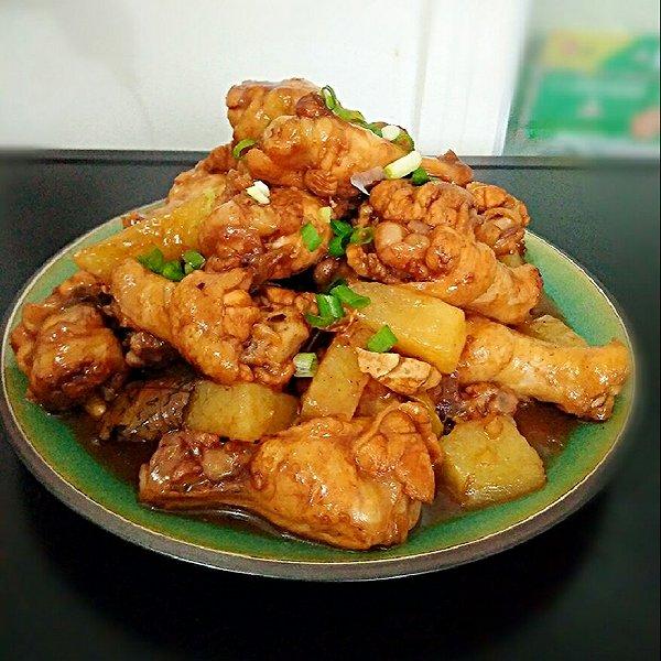 Курица с картошкой