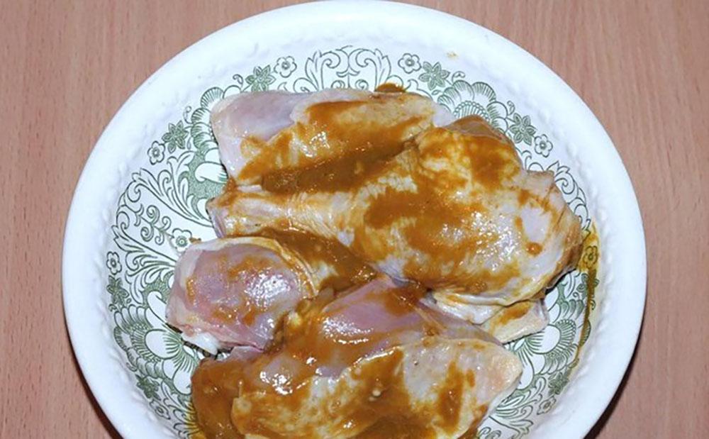 Окорочка и маринад