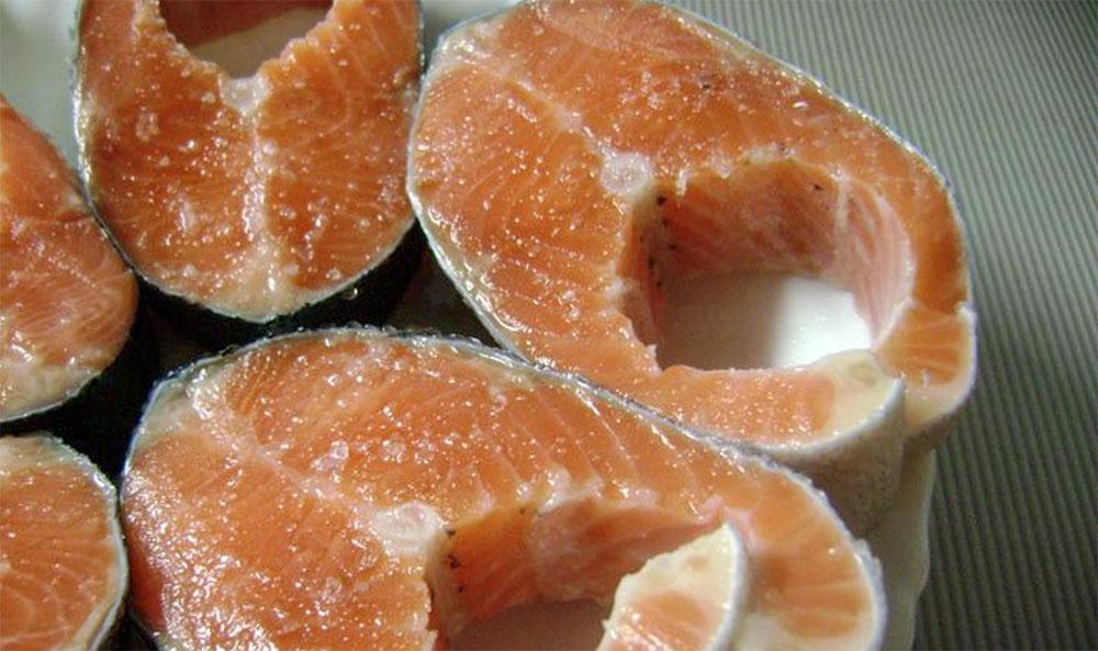 Форель и соль