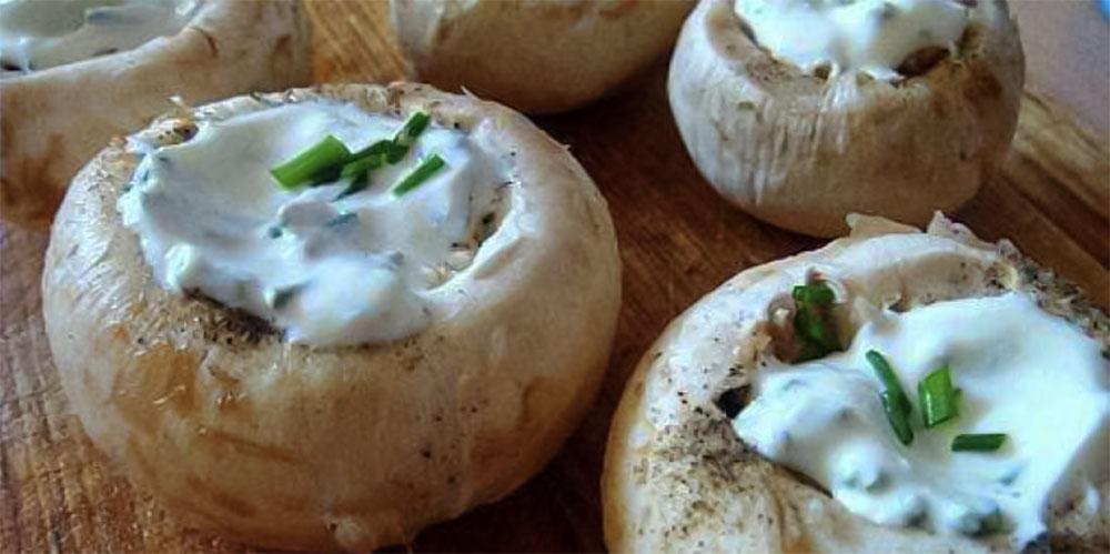 Грибы с начинкой