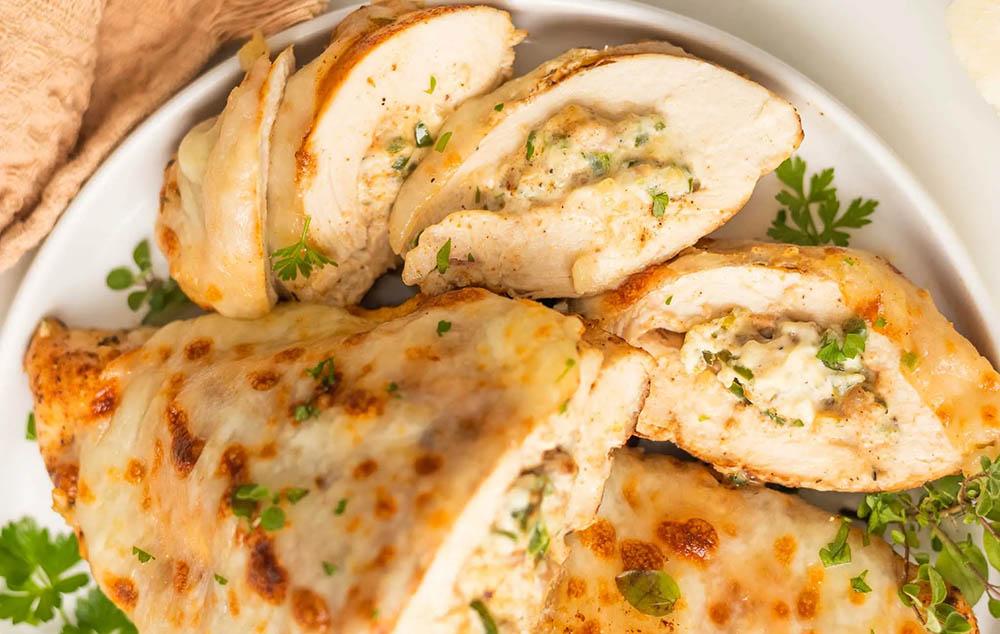 Грудки с начинкой