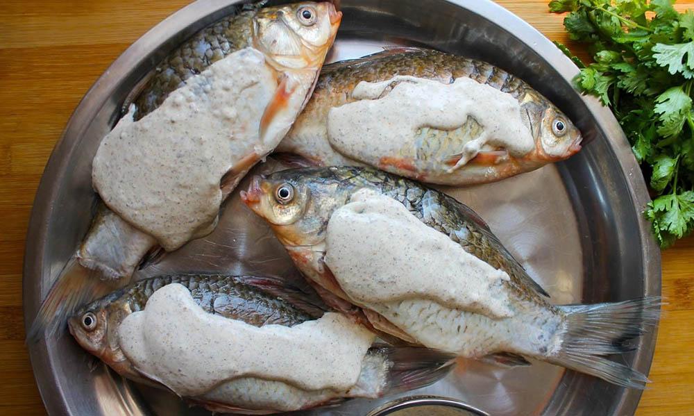 Караси и сметана