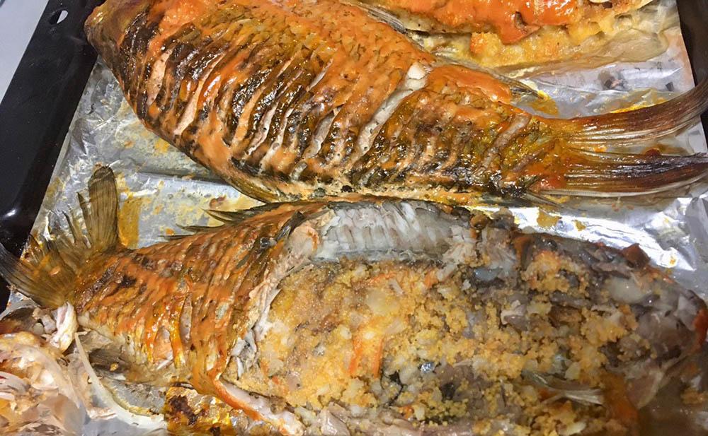 Караси с начинкой