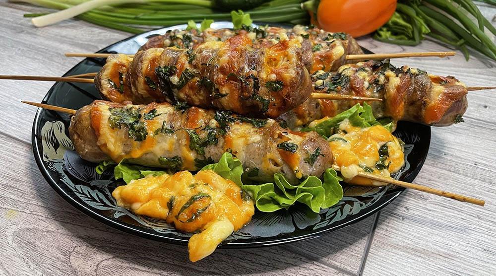 Колбаски с сыром