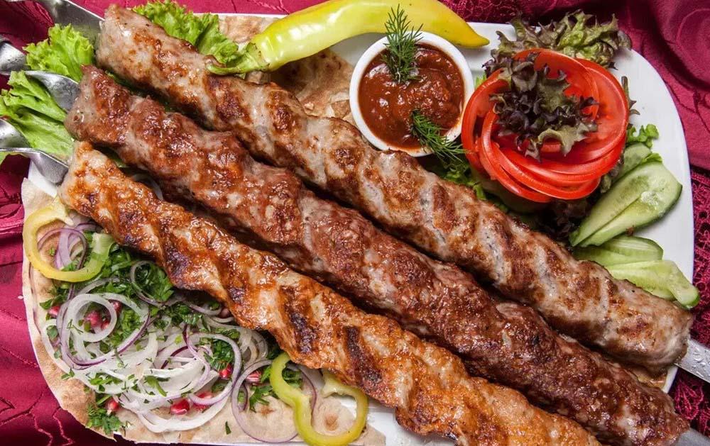 Люля-кебаб с гриля