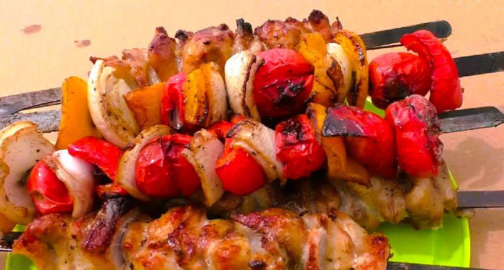 Шашлык из щуки