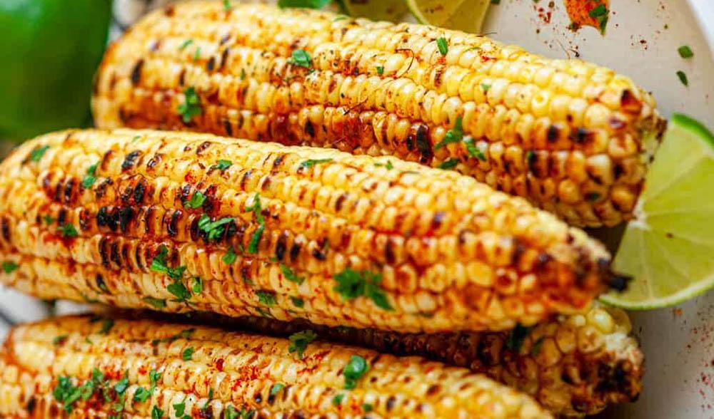 Кукуруза с мексиканским соусом