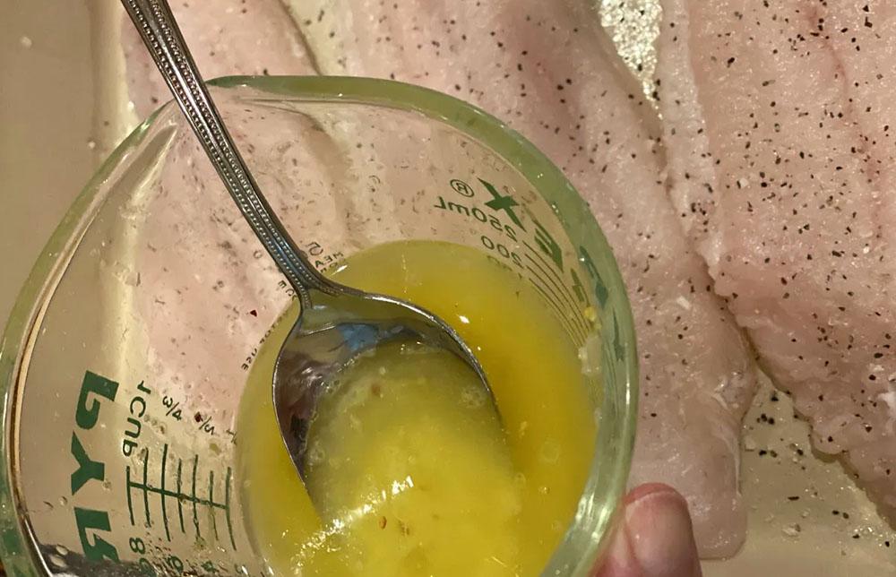 Зубатка и лимонный сок